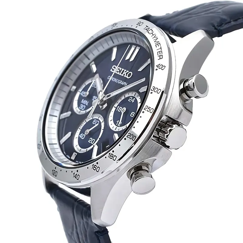 Seiko Spirit Chronograph Blue Dial Men’s Watch | SBTR019